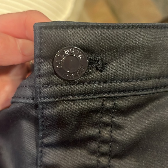 NWT Talbots size 14 dark pewter Demi Boot Crop Jeans - Picture 5 of 11